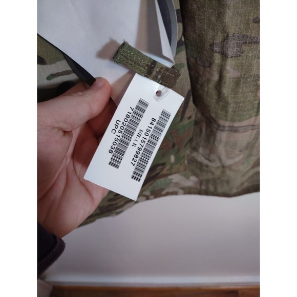 Defender M L X-Long Camo Army Combat Jacket NWT Standard Issue - Picture 7 of 14